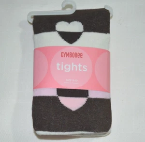 Gymboree SÜSSER ALS SCHOKOLADE braun rosa Strumpfhose neu mit Etikett 5-7 Jahre 8-10 Jahre - Bild 1 von 2