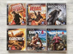 SONY PS3 Vegas 1  2 & Watch Dogs & Far Cry 2 3 4 set from Japan - Picture 1 of 14