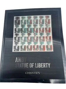 Christie's Andy Warhol Art Statue Of Liberty Catalog In 3-D + Glasses Book 2012 - Picture 1 of 6