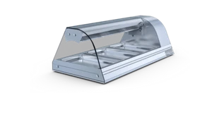 Gastro Aufsatzkühlvitrine Kühlvitrine Kühltheke 1320x655x440 mm 100 Liter NEU - Bild 1 von 1