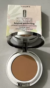 Clinique Beyond Perfecting Power Foundation + Abdecker 0,51 Unzen 11 Honig Neu im Karton - Bild 1 von 5