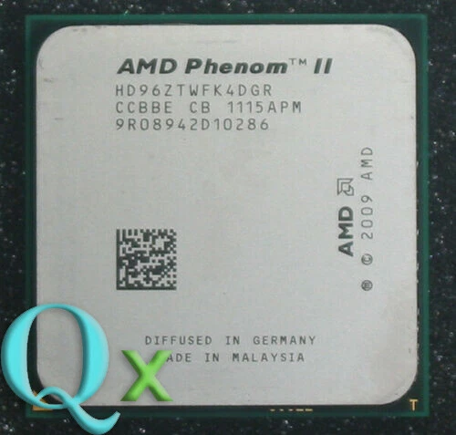 AMD Phenom II X4 960T Socket AM3 Processor CPU 3 GHz Quad-core Desktop - image 1 of 1