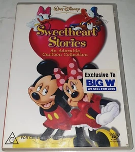 Sweetheart Stories - Walt Disney DVD - RARE BIG W EXCLUSIVE - FREE POST - Picture 1 of 2