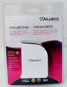 Hub USB 2.0 Aluratek 7 porte nuovissimo sigillato pc/mac/ecc. - Foto 1 di 7