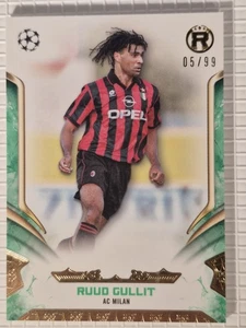 Ruud Gullit Topps Reverence 2024-25 Base 05/99 Football Card - Picture 1 of 2