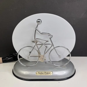 "Solar Power" Radfahrer Designed by ISHIGURO Schreibtischlampe Nachtlicht Art Deco funktioniert - Bild 1 von 12