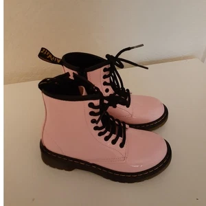 Dr. Martens Doc Martens Mädchen Rosa Lackleder Stiefel Gr. 13 - Bild 1 von 6