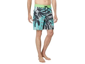 Volcom Mens Regular fit Swim Trunks Swimwear 30 Blue Floral - Picture 1 of 1