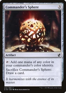 Magic MTG Tradingcard Commander 2019 Commander's Sphere 212/302 - Picture 1 of 2