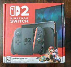 IN HAND Nintendo Switch 2 Console Mario Kart World Bundle BRAND NEW - Picture 1 of 1