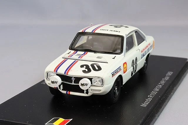 Spark SB493 1/43 MAZDA R100 M10A NO.30 24H SPA 1969 "ELDÉ" - H. DE FIERLANT