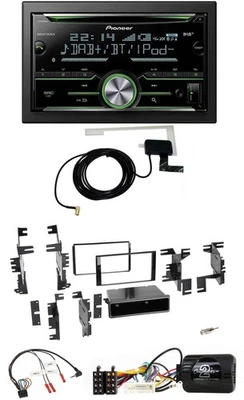Pioneer CD USB Lenkrad Bluetooth 2DIN DAB Autoradio für Nissan Cube Frontier Juk - Bild 1 von 4