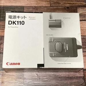 Kit de alimentación Canon DK110 usado, bajo uso, batería probada, caja dañada - Imagen 1 de 14