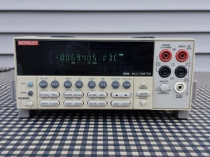 Multimetro digitale Keithley 2000 - usato, si accende, così com'è, non testato - Foto 1 di 9