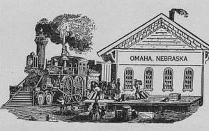 Omaha Nebraska 1993 NE Stamp Show Exhibition Station Postal - Imagen 1 de 2
