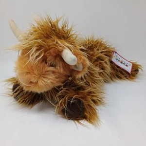 Douglas Highland Kuh Wallace Plüsch Neu mit Etikett Kuscheltier 16 Zoll Stofftier DLux - Bild 1 von 10