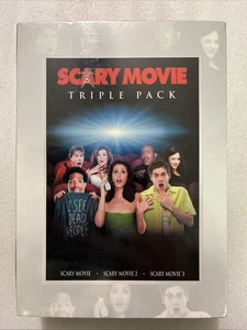 Scary Movie Triple Pack (DVD, 2009, 3-Disc Set) NEW SEALED - Picture 1 of 4