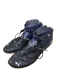Puma Mid Driving Navy Blue / Black Sneakers Mens 12 - Picture 1 of 6