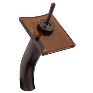 Miseno ML110 1.8 GPM 1 Hole Waterfall Vessel Bathroom Faucet - Bronze - Picture 1 of 9