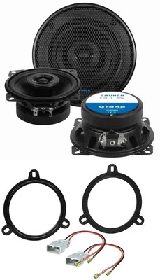 Crunch 120Watt 10cm 2-Wege Lautsprecher für Honda HR-V 01-05 Ablage Auto Boxen - Bild 1 von 4