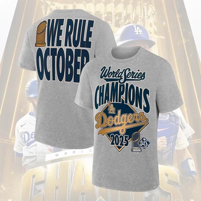 Camiseta LA Dodgers World Series Champions Back To Back 2024-2025 ENVIO RÁPIDO - Imagem 1 de 3