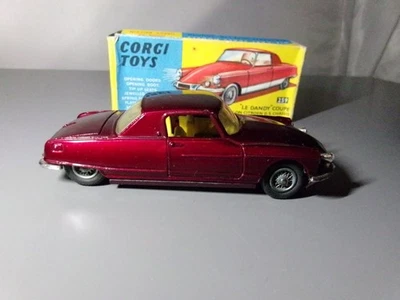 CORGI TOYS.  Citroen DS "Le Dandy" coupè  no.259  scala 1/43 made in England  - Immagine 1 di 4