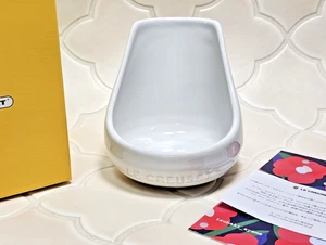 Le Creuset Schöpfkelle Ständer weiß Steinzeug 910379-00 Geschirr NEU Japan - Bild 1 von 4