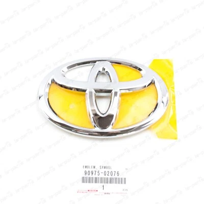 Nuevo emblema de rejilla de radiador genuino Toyota 07-16 Land Cruiser 200 90975-02076 Foto 1 de 4
