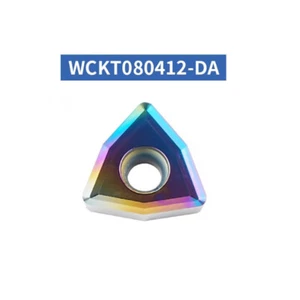 10P WCKT080412-DA Carbide U Drill Insert CNC Lathe Tool WCKT080412 For Aluminium - Picture 1 of 4