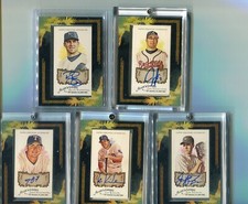 2009 Topps Allen & Ginter's Mini Framed Certified On Card Autograph