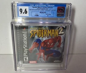 Spider-Man 2 -- Enter: Electro (Sony PlayStation 1, 2001) PS1 CGC 9.6A PRECINTADO - Imagen 1 de 2