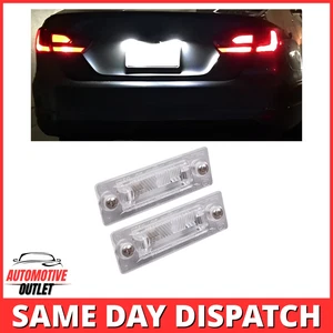 2X LED NUMBER PLATE LIGHT LICENCE LENS BULB FOR VW GOLF CADDY TOURAN 3B5943021E - Picture 1 of 8