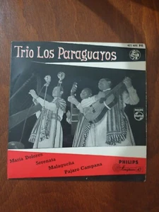 45 giri T"RIO LOS PARAGUAYOS" PHILIPS 1959 4 brani - Foto 1 di 3