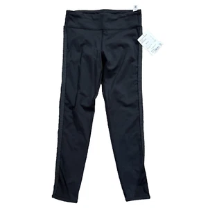 Athleta Girl Black Athletic Train or Shine Leggings XXL 16 New NWT $54 - Picture 1 of 9