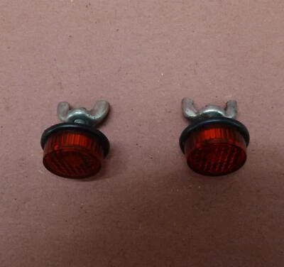 1984-1999 HARLEY-DAVIDSON SOFTAIL FXST номерной знак отражатели болты - Изображение 1 из 4