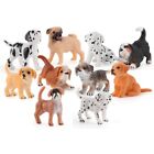 Mini Hound Dalmatian Miniature Figurine Pug Dog Animal Model Home Decor