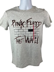 Pink Floyd The Wall T Shirt Adult XS Gray Licensed Rock N Roll Band Retro NWT - Picture 1 of 11