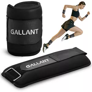 Ankle Weights Adjustable Wrist Leg Straps Running Training Fitness Gym Exercise - Picture 1 of 20