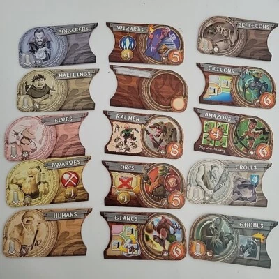 Small World Board Game 2012 Days Wonder Philippe Keyaerts Replacement Parts  - Image 1 of 4