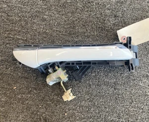 00-04 Mercedes S430 S500 Exterior Door Handle Rear Right Passenger White OEM - Picture 1 of 12