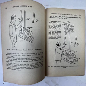 Libro de texto de trabajo avanzado de máquina 1922 torno fresado molienda edición industrial. - Imagen 1 de 8