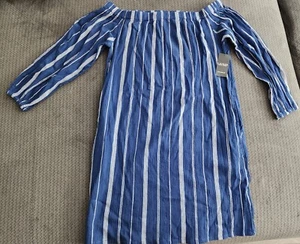 Lauren Ralph Lauren Off The Shoulder Cover Up Dress Size S - Picture 1 of 4
