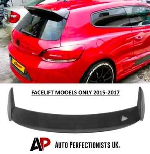 Alerón ala VW Scirocco TSI TDI estilo Osir negro brillante techo trasero 2015-2017 - Imagen 1 de 14
