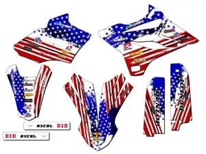 2015-2018 YZ 85 MERICA Usa Senge Graphics Kit Compatible with Yamaha - Foto 1 di 10
