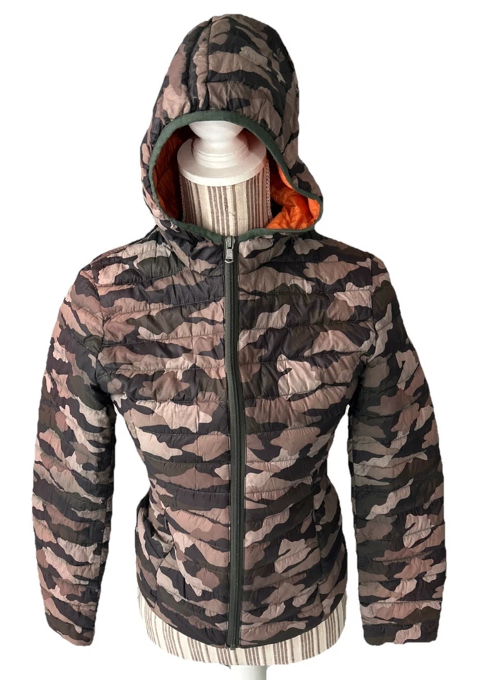 DOUDOUNE LEGERE JOTT FILLE TAILLE 12.14 ANS MODELE CARLA CAMOUFLAGE - Photo 1/4