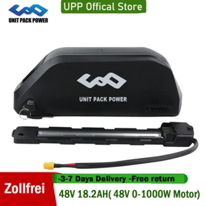 UPP 48V 18.2AH E-bike Batería y Cargador para 0-1000W Ebike Pedelec Motor - Imagen 1 de 7