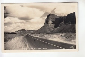 Cartolina fotografica reale Ellis Grand Coulee Highway WA 489 - Foto 1 di 1