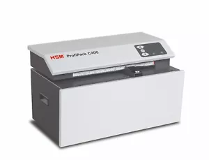 HSM ProfiPack C400 Trituratore riciclato cartone da banco, 240 V - Opaco - Foto 1 di 10