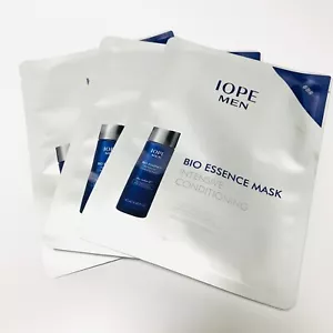 IOPE Men Bio Essence Mask Intensive Conditioning 25g x 4pcs Amore Pacific - Picture 1 of 1