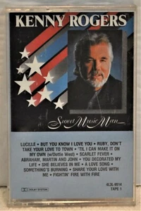 KENNY ROGERS "Sweet Music Man - Tape 1" Cassette Capitol 4L3L-9514 - Picture 1 of 4